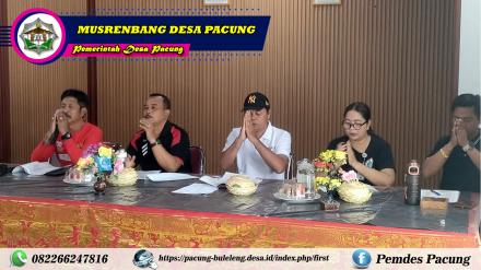 MUSRENBANG DESA PACUNG